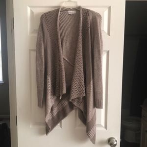 Light purple cardigan sweater